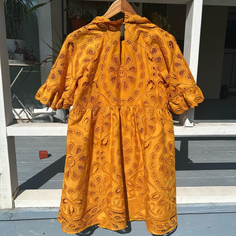 Sezane Nicole dress in Saffron size 36/4 - Picture 6 of 7